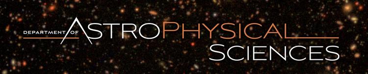 Department of Astrophysical Sciences Logo 